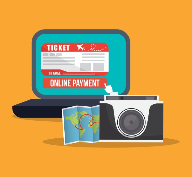 支付在线旅游照片相机和地图世界图片下载