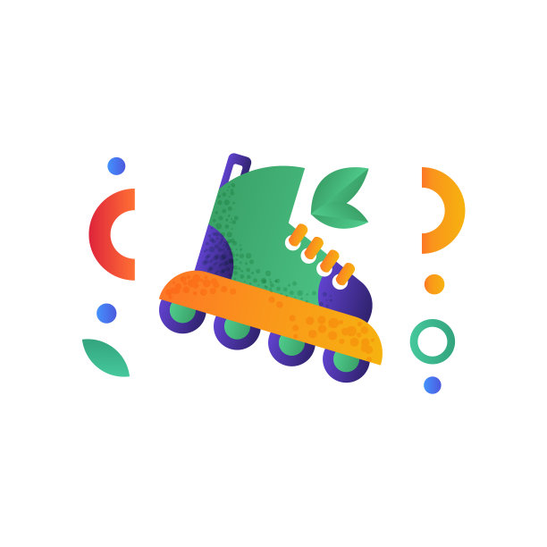 轮滑运动健身健康的生活方式图片下载