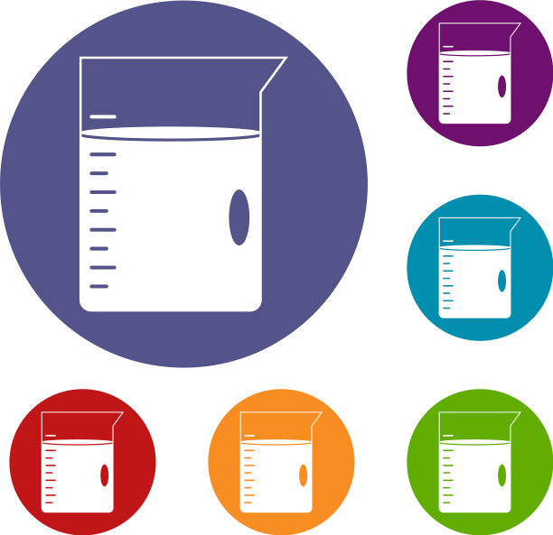 量杯图标集图片下载