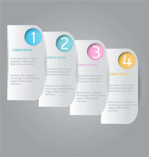 业务信息图模板图片下载