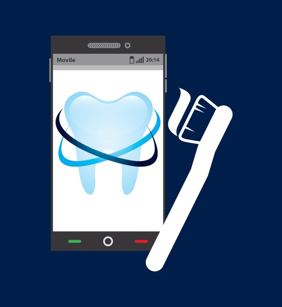 牙科保健在线图标图片下载