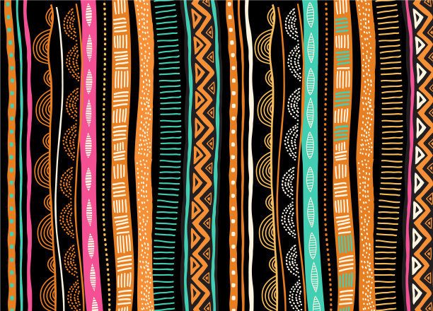 有非洲背景和部落传统的飞行员图片下载