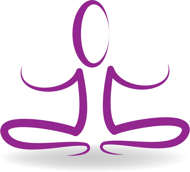 紫色瑜伽使人与世隔绝图片下载