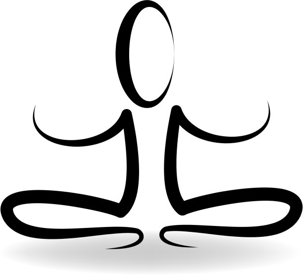 瑜伽冥想的人与世隔绝图片下载