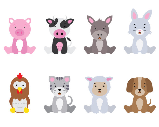 集农场动物图片下载