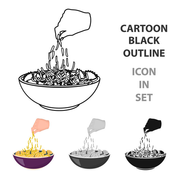 食物的制作从面食单一图标食物图片下载