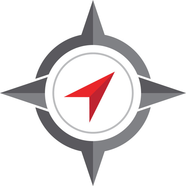 指南针logo模板图片下载