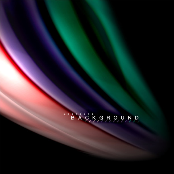 流体混合颜色波抽象图片下载