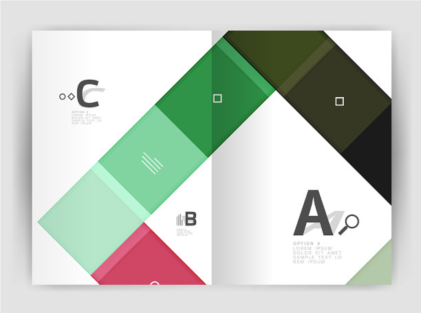 封面和封底均设a4大小版面业务图片下载