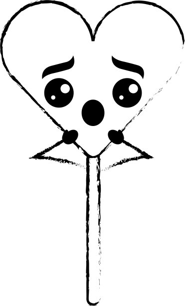 卡通心棒棒糖卡哇伊人物图片下载