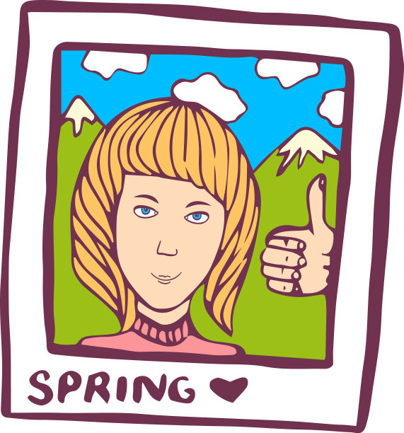 照片图标卡旅游印刷艺术图片下载