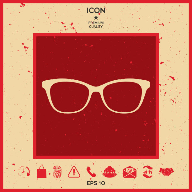 眼镜图标图片下载