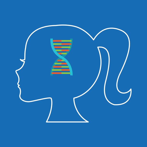 剪影领头的女生实验室图片下载