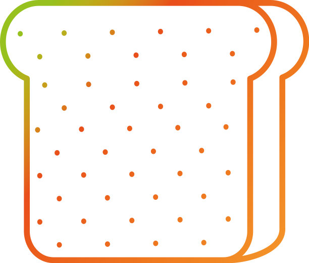 孤立的面包设计图片下载