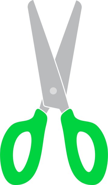 剪刀图标图片下载