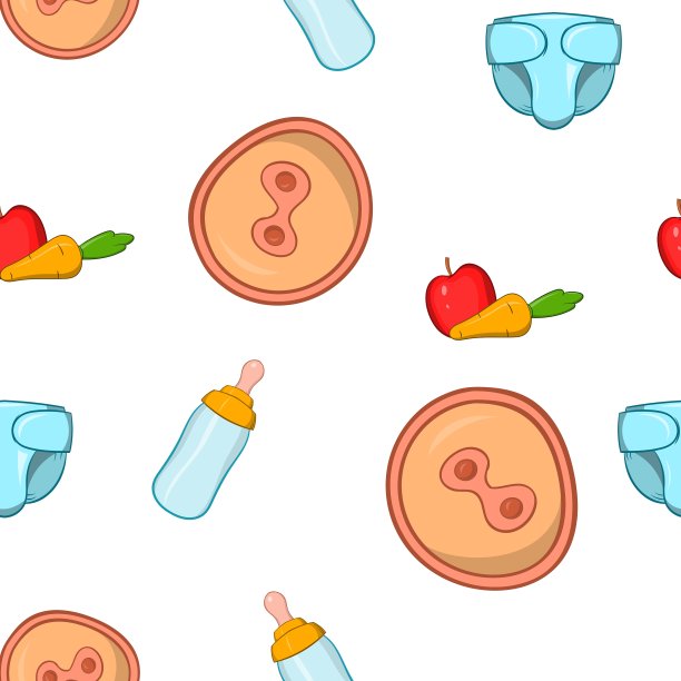 孕妇图案卡通风格图片下载