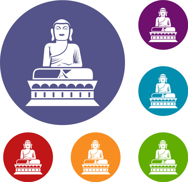 佛像及图标套装图片下载