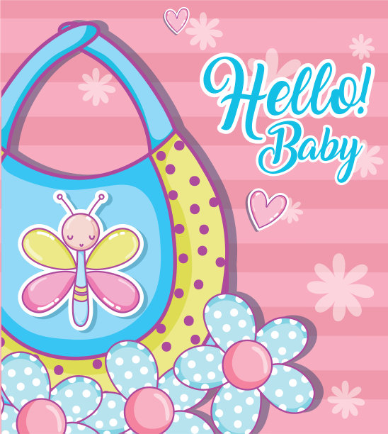 你好宝宝送礼卡图片下载