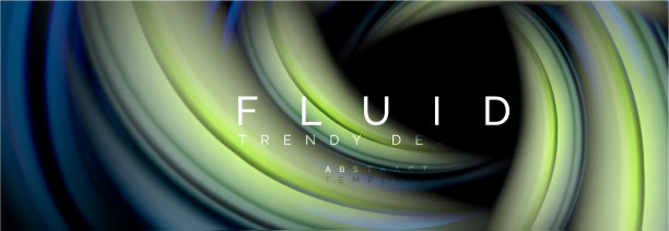 流动发光的颜色运动概念流行图片下载