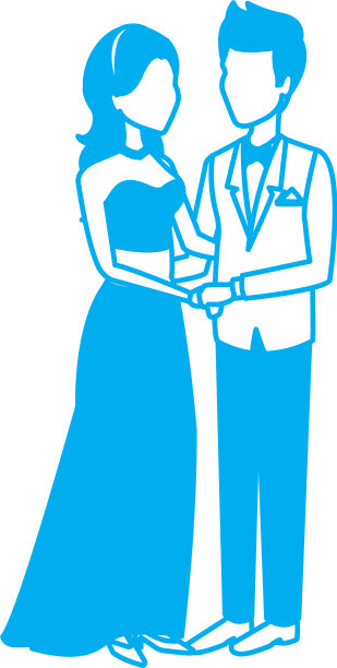 新郎新娘深情拥抱的婚礼场景图片下载