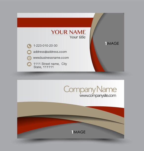 名片设计集模板图片下载