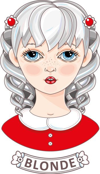 美丽少女肖像图片下载