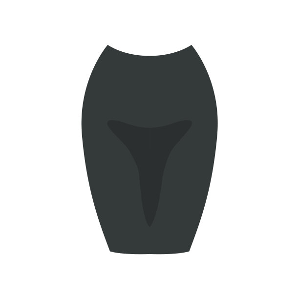 黑色裙装，女士商务装图片下载