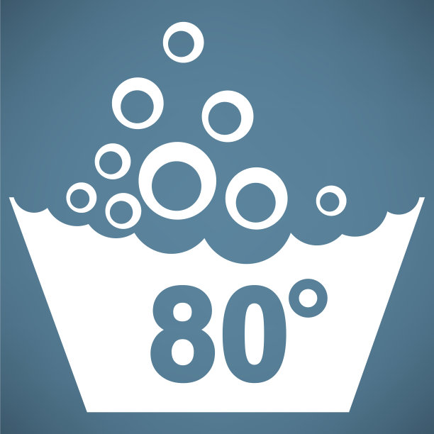 一套洗涤标志图标图片下载