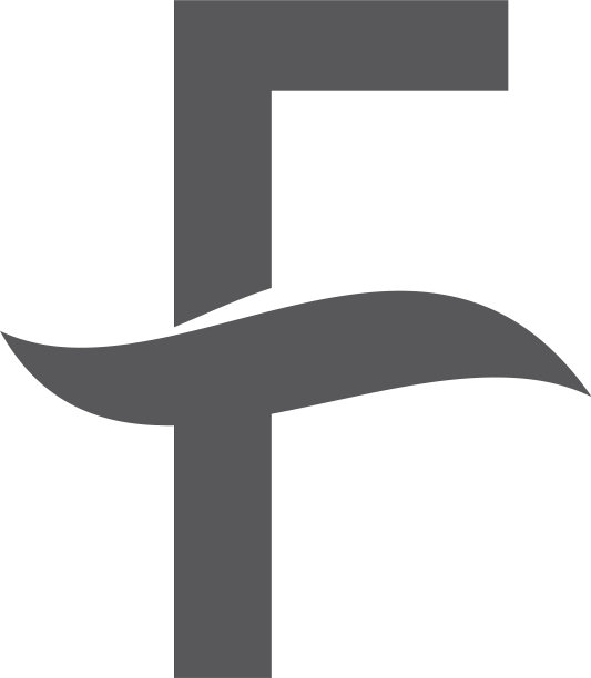 字母f标志设计模板图片下载