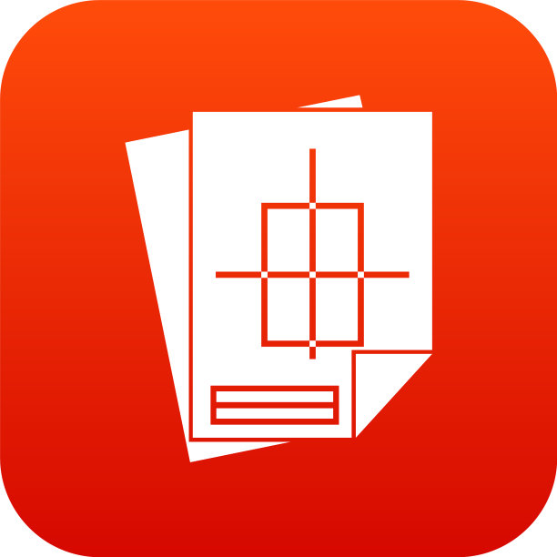 家居建设项目图标数码红图片下载