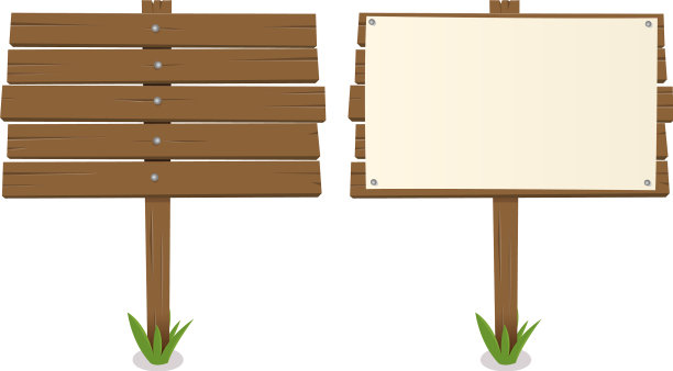 卡通木板图片下载