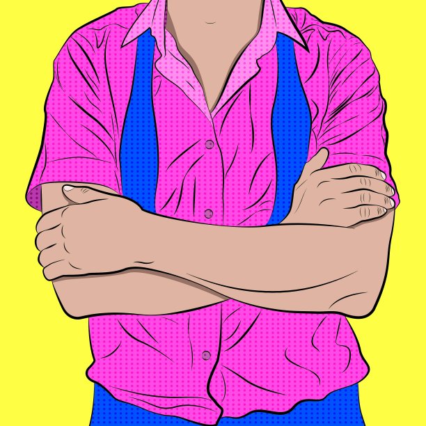 紫色衬衫配蓝色领带，很优雅图片下载