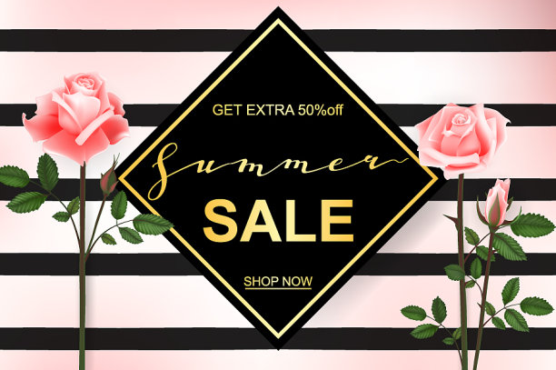 关于春季大减价的广告模糊不清了图片下载