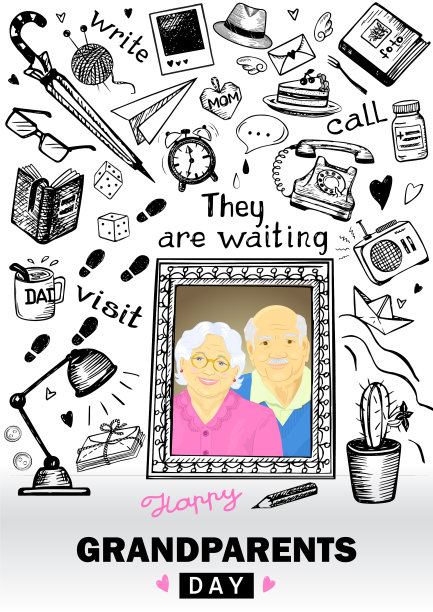 祖父母日快乐图片下载