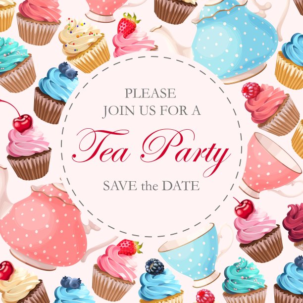 茶党邀请图片下载