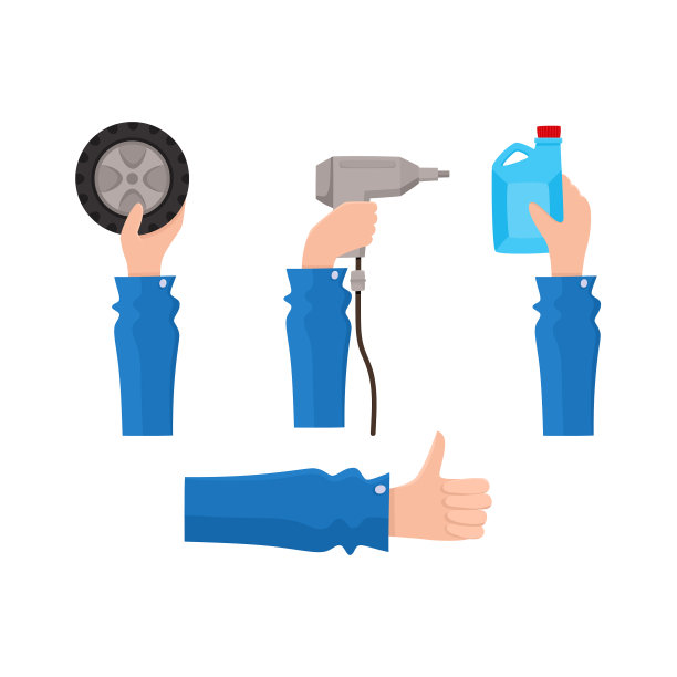 平手手握物品套装图片下载