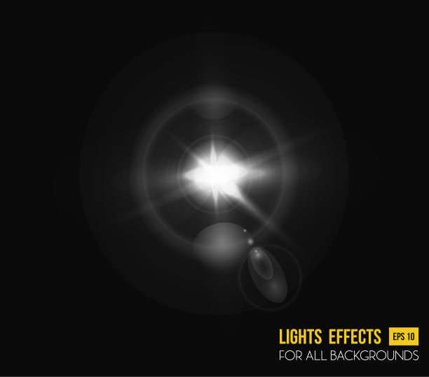 阳光通过透镜照射阳光效果图片下载