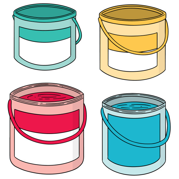一套油漆桶图片下载