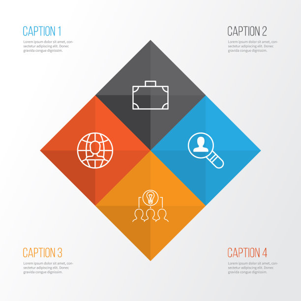 公司的图标集合的空缺图片下载