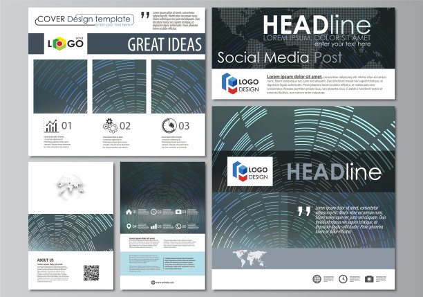 技术背景以几何造型制成图片下载