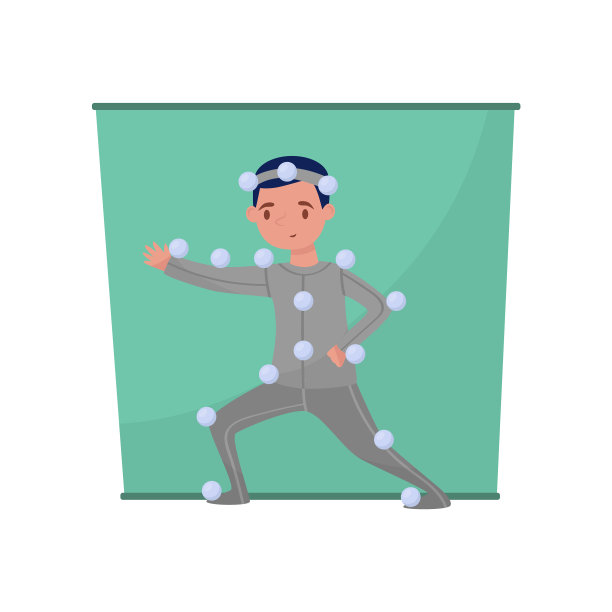 穿着特殊服装的人在绿屏上年轻图片下载