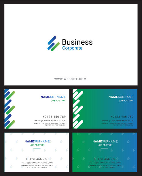 公司标志、标识和名片图片下载