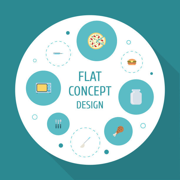 扁平图标玻璃容器意大利香肠电动图片下载