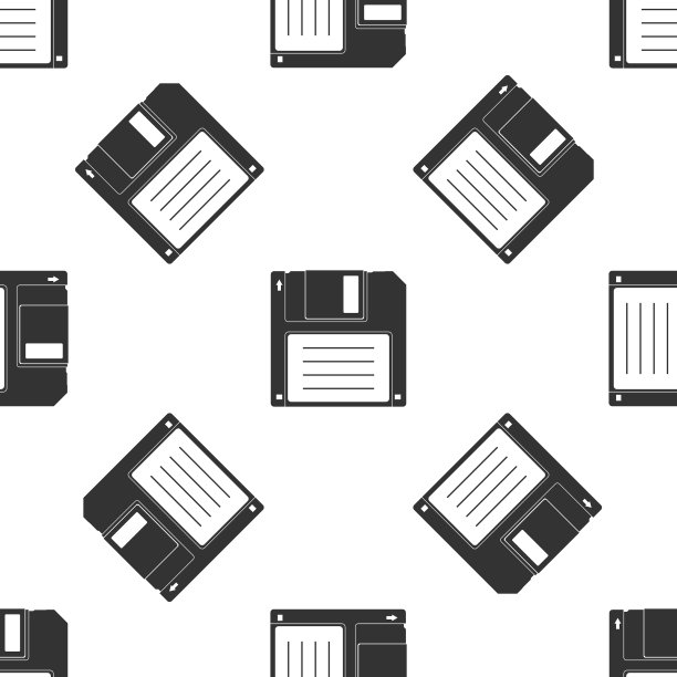 用于计算机数据存储的软盘图标图片下载