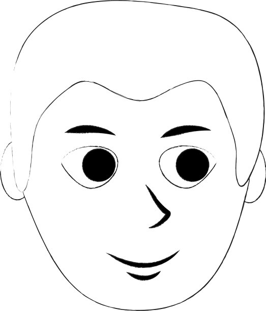 男人的脸卡通图片下载