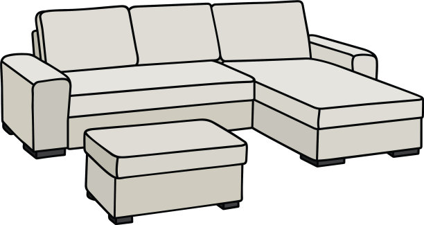 舒适的大沙发图片下载