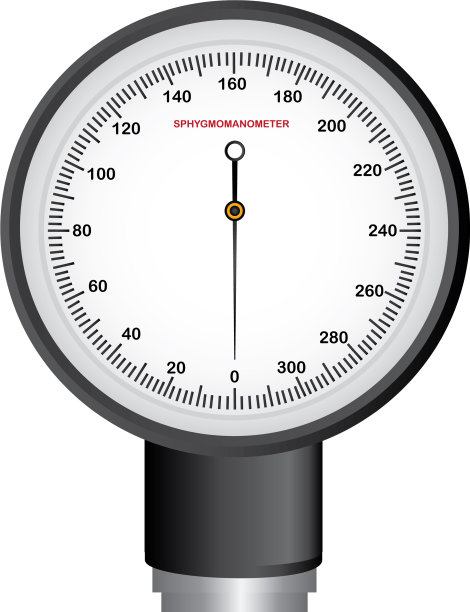 血压计孤立图标图片下载