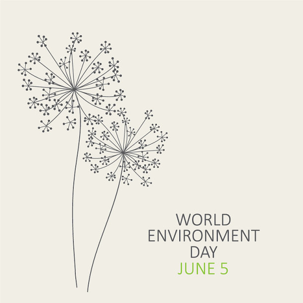 世界环境日的概念背景图片下载