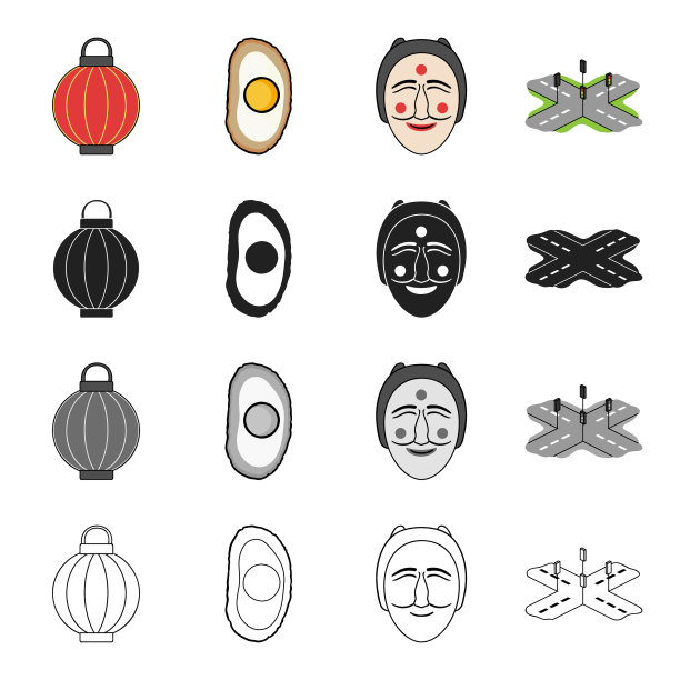 旅游休息旅游等网站图标图片下载