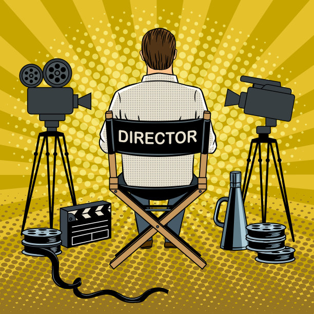 舞台波普艺术的舞台总监图片下载